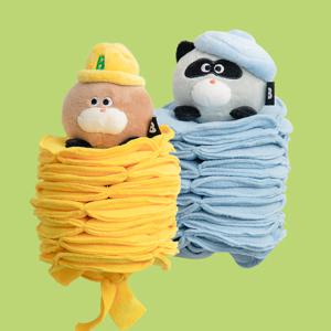 포키포켓 노즈워크 장난감 2종 (포켓 28개/삑삑)