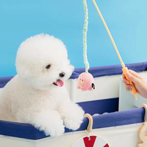 캐치미 터그 낚시대 장난감 3종 (삑삑)