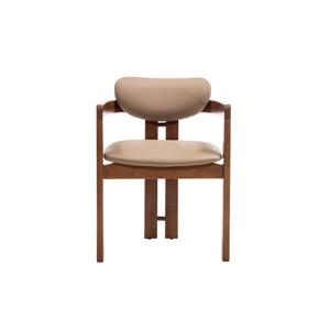 인테리어 레져모드 디자인 LUKE PU 우드 체어 카페 레스토랑 식당 루이크 의자