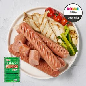 도나우 청양고추 소시지 1kg (100g x 10ea) 1팩 단품