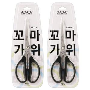 송원에스엘 파도날 꼬마가위 SS175 야채전용 주방용 식당용 업소용 양손가위 0175