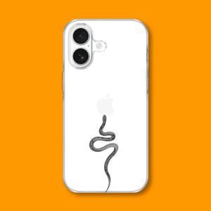 HAJIN-TATTO 뱀 투명 젤리케이스(전기종)