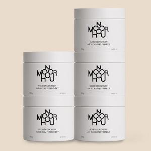 고체 탈취제 모노아워 에어블룸 펫프렌들리 5개 SET