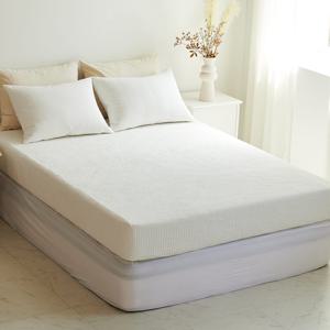 호호 HoHo 2in1 순면 60수 매트리스 커버 화이트