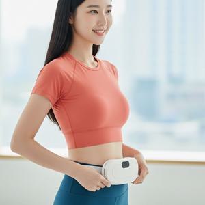 무선 복부 온열기 배 허리 찜질기 복대 벨트 마사지기