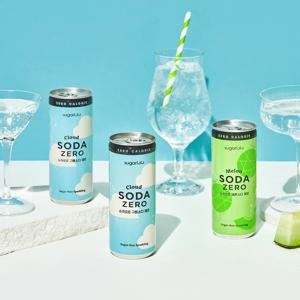 슈가로로 제로소다 2종&스파클링 캔 사과 48캔 골라담기