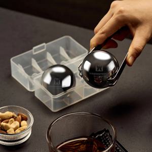 녹지않는 얼음 위스키 하이볼 스텐 304 빅 아이스볼 2P