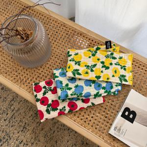 토마토 키친크로스 거즈 주방행주 손수건 핸드타올 3color