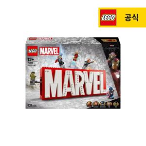 슈퍼히어로 마블 76313 마블 로고와 미니피겨