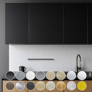 접착식 메탈 시트지 필름 에어프리 생활방수 가구 주방 냉장고 리폼