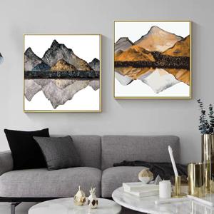 [해외]DIY 명화그리기 특 대형 유화 아크릴화 쉬운그림 캔버스 색칠 산 풍경화 산수화