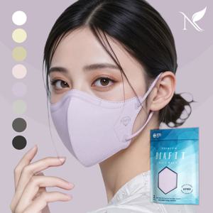 다이아핏 KF80 새부리형 마스크 100+100입 파우치포장