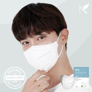 순수아띠 KF80 새부리형 마스크 50매입