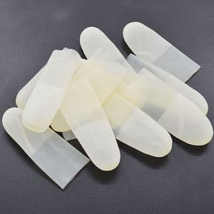 라텍스 손가락 장갑 핑거넵 골무 50P DD-12008