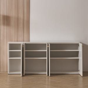 HD204 다용도 3칸 수납 신발장 세트 1800