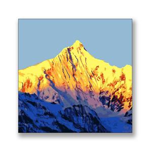 [해외]DIY 명화그리기 특 대형 유화 아크릴화 쉬운그림 캔버스 색칠 산 풍경화 복도그림