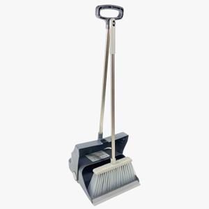 참조은 자동 한손 스탠드 쓰레받이 빗자루 세트 실외 바닥 옥외용