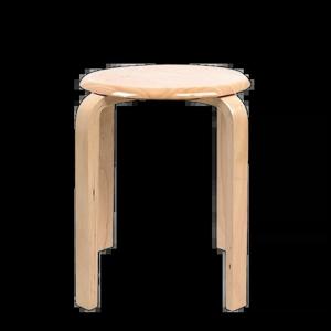 목재 원형 의자 벤딩 스툴 라운드 보조 목방석 화장대 거실 침실 카페 원목 우드 나무 체어