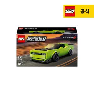 스피드 챔피언 77237 Dodge Challenger SRT Hellcat 스포츠카