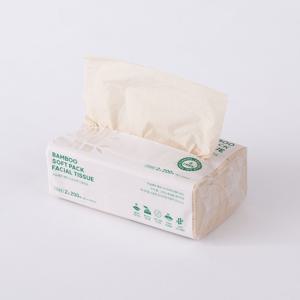 뱀부 소프트팩 여행용 미용티슈 200매 대나무 글루프리