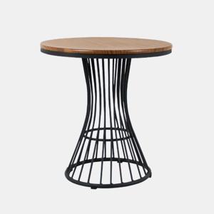 와이어 테이블 티테이블 침실협탁 거실협탁 라운드 원형 카페 응접실 침실 철재 가정용 업소용