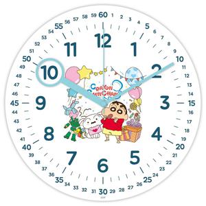 짱구 무소음 시계 짱구는 못말려 기프트데이 교육용 벽시계