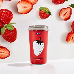 딸기는 원래 달콤하다 Delight 딸기우유 190ml*10개_냉장