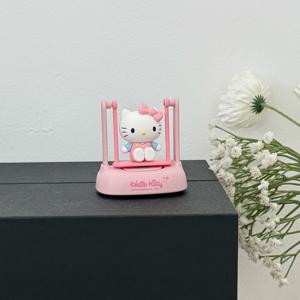 산리오 차량용 방향제 키티 헬로키티 태양열 피규어