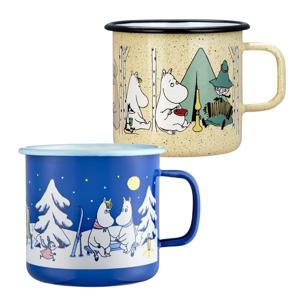 [해외] 무민 에나멜 컵 잔