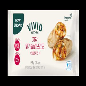 저당 닭가슴살 브리또 양념치킨맛(2개 번들) (26.04.02까지)