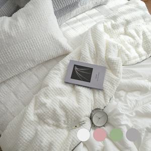 포근하고 부드러운 워싱 마이크로 모달x극세사10mm 겨울 스프레드 S/Q