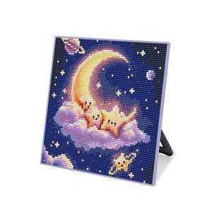 DIY 보석십자수 스탠드형 큐트 20x20cm DS92_(소)별들의 꿈나라