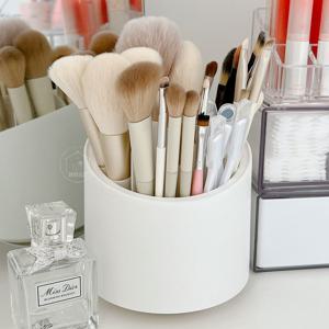360도 회전 브러쉬꽂이 화장대 정리