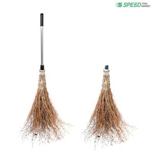 알루미늄 대나무 빗자루 +리필헤드 1개 낙엽청소 싸리비