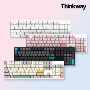 토체프 301 유무선 저소음 104키 풀배열 기계식 키보드