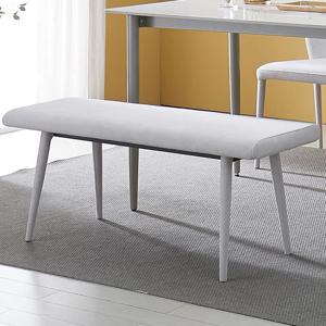 홈즈 엘르 패브릭 2인 벤치의자 식탁의자