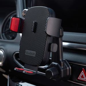 차량용 핸드폰 거치대 벤츠 쏘렌토 카니발 자동차 송풍구 자동 거치식