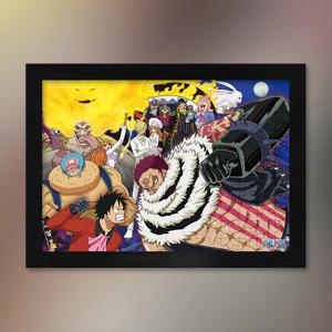 1000피스 직소퍼즐+액자세트 - 원피스 - 루피 vs 카타쿠리 (액자포함)