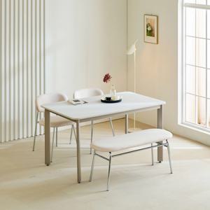 쿠폰가 229,000원 - 루셀 무광 양면 포세린 세라믹 식탁 4/6인용