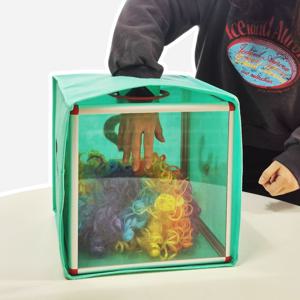 아크릴 보관함 피규어 정리함 랜덤박스 투명 뽑기 박스 장난감 상자 호기심상자 유튜브