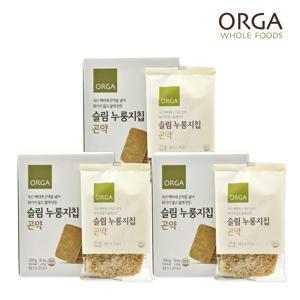 올가 ORGA 슬림누룽지칩 곤약(33g*10개입)*3개