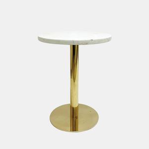 골드부스강 대리석원형테이블 거실사이드테이블 침대옆테이블 티테이블 마블 철재 거실 카페 원룸