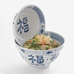 복 뚜껑 돈부리 세트 일본식 도자기 덮밥그릇