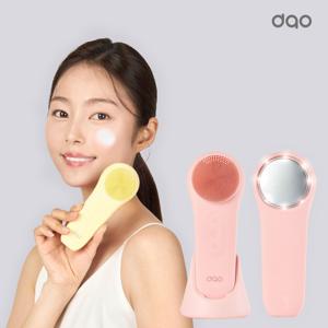 글로우텀 진동클렌저 LED 테라피 온열 쿨링 세안 브러쉬 피부관리기 IPX7방수 홈케어기기