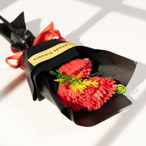 어버이날 스승의날 꽃바구니 도매 꽃다발 재료 HS06 비누꽃 카네이션 1P