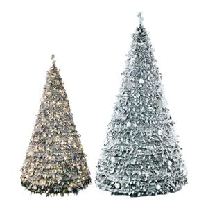 [해외]원터치 크리스마스 트리 접이식 팝업 대형 트리 플세트