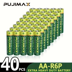 TEMU PUJIMAX 1.5V AA 탄소잉크 배터리, 단용, 전압 안정, 오래 지속, 80/60/40/24/4 팩으로 제공, 알람 시계, 원격 제어, 문 손잡이, 카메라, 플래시 라이트, 면도기, CD 플레이어, 전원 스트립, 크리스마스 조명, 할로윈 대추 조명에 적합합니다.