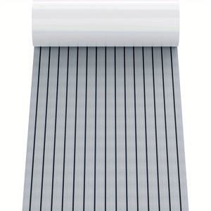 TEMU 보트 데크 바닥재 EVA 폼 보트 데킹 드레이 인조 티크 바다 데크 바닥재 방수 보트 카펫 자가 접착 비닐 마린 데킹 시트, 모든 유형의 보트 및 요트/런치, 루어 낚시 보트, 존 보트, 폰툰 보트, 요트용 트랙션 패드