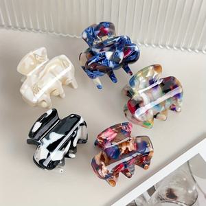 TEMU 여성을 위한 세련된 색상과 다양한 사이드 클립, 일상적인 사용에 적합한 5개 미니 다용도 식초 헤어 클립.