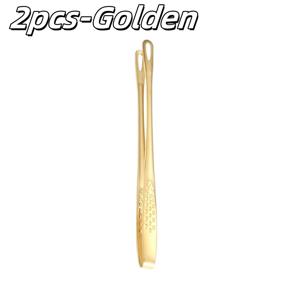 TEMU 1/2개 스테인리스 스틸 서빙 집게 - 녹 방지, 스크래치 방지, 바비큐, 샐러드, 디저트 등에 이상적 - 어머니의 날, 크리스마스, 노동절, 주방 도구, 음식 집게에 완벽 | 우아한 식기 | 내구성 있는 주방 도구